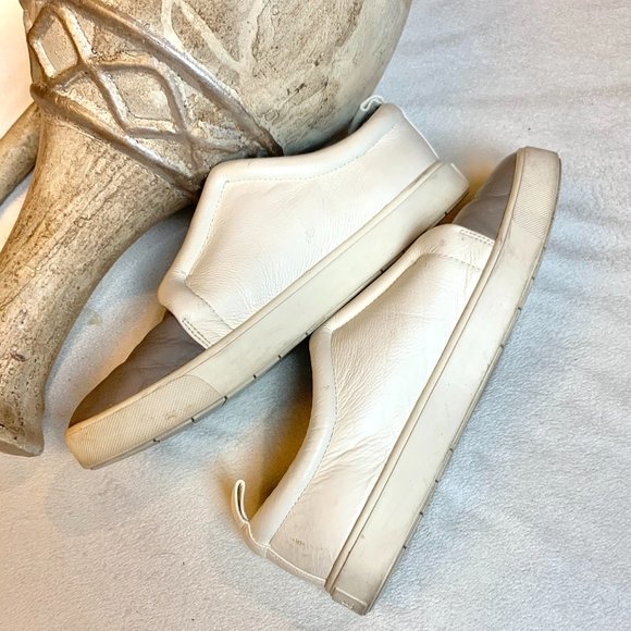 Vince Caden Slip On Sneakers Leather Textile Skate - Picture 9 of 14